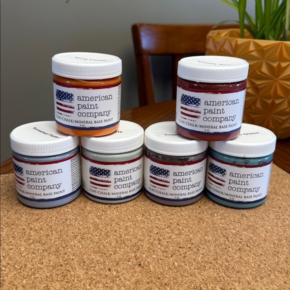 Chalk Paint Pot Container of American Paint Company Chalk / Clay / Mineral Craft - Picture 8 of 8